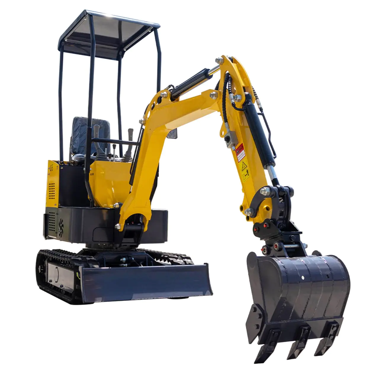 Miniexcavadora de 2000 libras